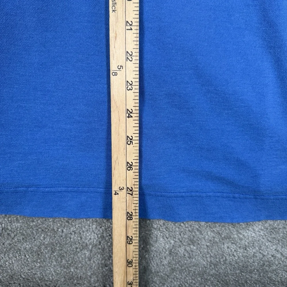 Peter‎ Millar Collection Shirt Mens Large Blue Perfect Pique Polo Golf Casual